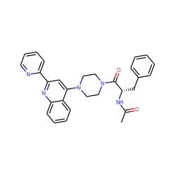 CC(=O)N[C@@H](Cc1ccccc1)C(=O)N1CCN(c2cc(-c3ccccn3)nc3ccccc23)CC1 ZINC000096269547