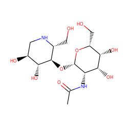 CC(=O)N[C@@H]1[C@H](O[C@@H]2[C@@H](CO)NC[C@H](O)[C@H]2O)O[C@H](CO)[C@H](O)[C@@H]1O ZINC000058582426