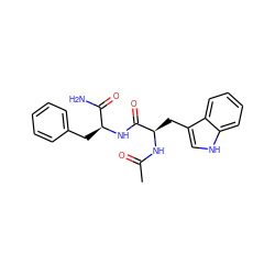 CC(=O)N[C@H](Cc1c[nH]c2ccccc12)C(=O)N[C@@H](Cc1ccccc1)C(N)=O ZINC000095571634