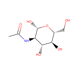 CC(=O)N[C@H]1[C@H](O)O[C@H](CO)[C@@H](O)[C@@H]1O ZINC000003983907