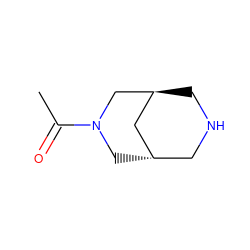 CC(=O)N1C[C@H]2CNC[C@@H](C2)C1 ZINC000101688932