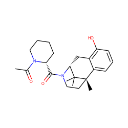 CC(=O)N1CCCC[C@@H]1C(=O)N1CC[C@@]2(C)c3cccc(O)c3C[C@@H]1C2(C)C ZINC000205474170