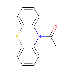 CC(=O)N1c2ccccc2Sc2ccccc21 ZINC000000271821