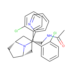 CC(=O)NC[C@]1(c2ccccn2)C[C@@H]2CC[C@H](C1)N2C(c1ccccc1Cl)c1ccccc1Cl ZINC000299819556