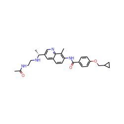 CC(=O)NCCN[C@H](C)c1cnc2c(C)c(NC(=O)c3ccc(OCC4CC4)cc3)ccc2c1 ZINC000084688208