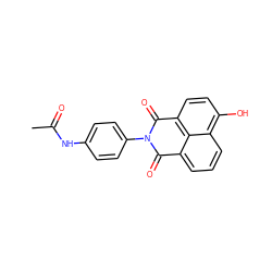 CC(=O)Nc1ccc(N2C(=O)c3cccc4c(O)ccc(c34)C2=O)cc1 ZINC000005685870