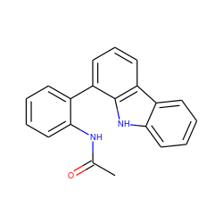 CC(=O)Nc1ccccc1-c1cccc2c1[nH]c1ccccc12 ZINC001239782105