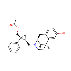 CC(=O)OC[C@@]1(c2ccccc2)C[C@H]1CN1CC[C@]2(C)c3cc(O)ccc3C[C@H]1[C@@H]2C ZINC000027550950