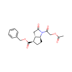 CC(=O)OCC(=O)N1C(=O)C[C@@H]2[C@@H]1CC[C@H]2C(=O)OCc1ccccc1 ZINC000027517544