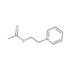 CC(=O)OCC[n+]1ccccc1 ZINC000005431925