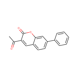 CC(=O)c1cc2ccc(-c3ccccc3)cc2oc1=O ZINC000066105087