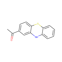 CC(=O)c1ccc2c(c1)Nc1ccccc1S2 ZINC000000119687