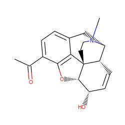 CC(=O)c1ccc2c3c1O[C@H]1[C@@H](O)C=C[C@H]4[C@@H](C2)N(C)CC[C@]314 ZINC000026506493