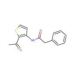 CC(=O)c1sccc1NC(=O)Cc1ccccc1 ZINC000064573002