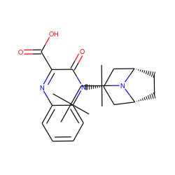 CC(C)(C)CC(C)(C)N1[C@H]2CC[C@@H]1C[C@H](n1c(=O)c(C(=O)O)nc3ccccc31)C2 ZINC000169685610