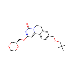 CC(C)(C)COCc1ccc2c(c1)CCn1c-2cc(OC[C@@H]2COCCO2)nc1=O ZINC000143062700