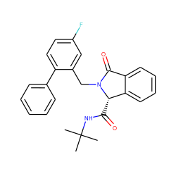 CC(C)(C)NC(=O)[C@H]1c2ccccc2C(=O)N1Cc1cc(F)ccc1-c1ccccc1 ZINC000141339180