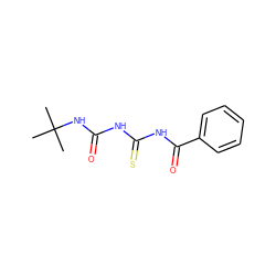 CC(C)(C)NC(=O)NC(=S)NC(=O)c1ccccc1 ZINC000028566050