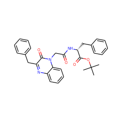 CC(C)(C)OC(=O)[C@@H](Cc1ccccc1)NC(=O)Cn1c(=O)c(Cc2ccccc2)nc2ccccc21 ZINC000299861860