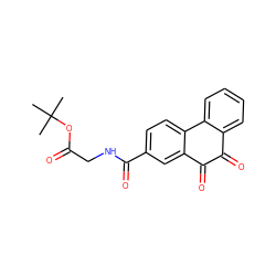 CC(C)(C)OC(=O)CNC(=O)c1ccc2c(c1)C(=O)C(=O)c1ccccc1-2 ZINC000013862827