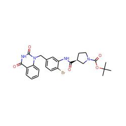 CC(C)(C)OC(=O)N1CC[C@H](C(=O)Nc2cc(Cn3c(=O)[nH]c(=O)c4ccccc43)ccc2Br)C1 ZINC001772653892