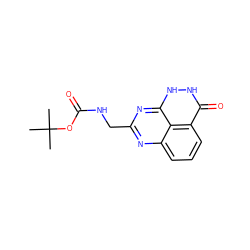 CC(C)(C)OC(=O)NCc1nc2cccc3c(=O)[nH][nH]c(n1)c23 ZINC000059281528