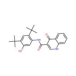 CC(C)(C)c1cc(C(C)(C)C)c(NC(=O)c2c[nH]c3ccccc3c2=O)cc1O ZINC000052509463