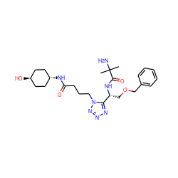 CC(C)(N)C(=O)N[C@H](COCc1ccccc1)c1nnnn1CCCC(=O)N[C@H]1CC[C@H](O)CC1 ZINC000261191059