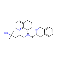 CC(C)(N)CCCN(C[C@H]1Cc2ccccc2CN1)[C@H]1CCCc2cccnc21 ZINC001772582115