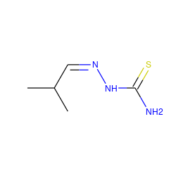 CC(C)/C=N\NC(N)=S ZINC000017352547