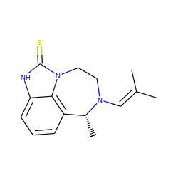 CC(C)=CN1CCn2c(=S)[nH]c3cccc(c32)[C@H]1C ZINC000102322361