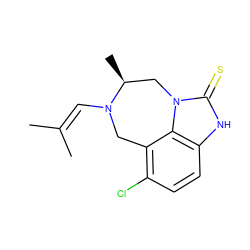 CC(C)=CN1Cc2c(Cl)ccc3[nH]c(=S)n(c23)C[C@@H]1C ZINC000101702075