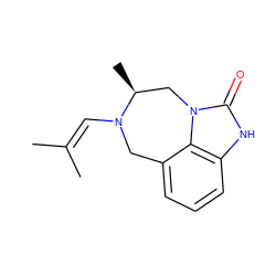 CC(C)=CN1Cc2cccc3[nH]c(=O)n(c23)C[C@@H]1C ZINC000006495338