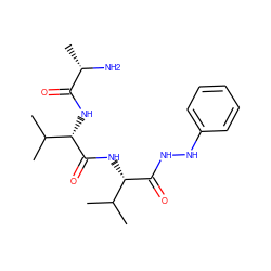 CC(C)[C@H](NC(=O)[C@H](C)N)C(=O)N[C@H](C(=O)NNc1ccccc1)C(C)C ZINC000064728708