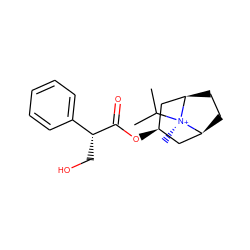 CC(C)[N@+]1(C)[C@H]2CC[C@@H]1C[C@H](OC(=O)[C@H](CO)c1ccccc1)C2 ZINC000253476025