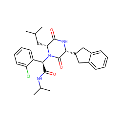 CC(C)C[C@@H]1C(=O)N[C@H](C2Cc3ccccc3C2)C(=O)N1[C@@H](C(=O)NC(C)C)c1ccccc1Cl ZINC000084652406