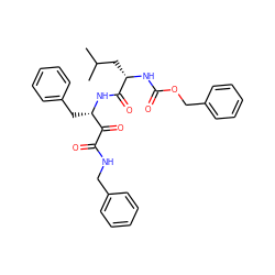 CC(C)C[C@H](NC(=O)OCc1ccccc1)C(=O)N[C@@H](Cc1ccccc1)C(=O)C(=O)NCc1ccccc1 ZINC000013833772