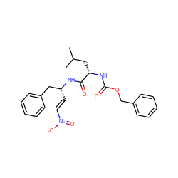 CC(C)C[C@H](NC(=O)OCc1ccccc1)C(=O)N[C@H](/C=C/[N+](=O)[O-])Cc1ccccc1 ZINC001772573187