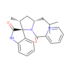 CC(C)C[C@H]1C[C@@H](C)[C@]2(C(=O)Nc3ccccc32)N1C(=O)c1ccccn1 ZINC001772617270