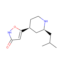 CC(C)C[C@H]1C[C@@H](c2cc(=O)[nH]o2)CCN1 ZINC000114143865