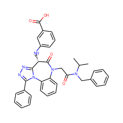 CC(C)N(Cc1ccccc1)C(=O)CN1C(=O)[C@@H](Nc2cccc(C(=O)O)c2)c2nnc(-c3ccccc3)n2-c2ccccc21 ZINC000064527462