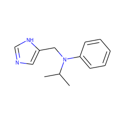 CC(C)N(Cc1cnc[nH]1)c1ccccc1 ZINC000095559868