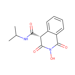 CC(C)NC(=O)[C@H]1C(=O)N(O)C(=O)c2ccccc21 ZINC000204600980