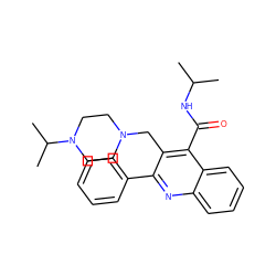 CC(C)NC(=O)c1c(CN2CCN(C(C)C)CC2)c(-c2ccccc2)nc2ccccc12 ZINC000022941810