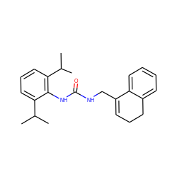 CC(C)c1cccc(C(C)C)c1NC(=O)NCC1=CCCc2ccccc21 ZINC000000603979