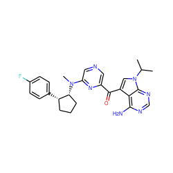 CC(C)n1cc(C(=O)c2cncc(N(C)[C@@H]3CCC[C@@H]3c3ccc(F)cc3)n2)c2c(N)ncnc21 ZINC000073223438