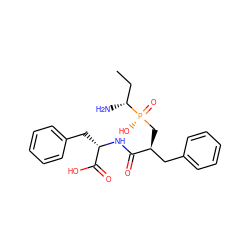 CC[C@@H](N)[P@](=O)(O)C[C@@H](Cc1ccccc1)C(=O)N[C@@H](Cc1ccccc1)C(=O)O ZINC000013807014