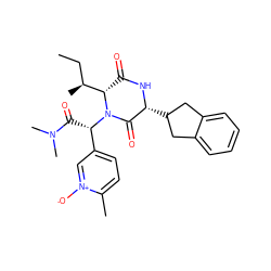 CC[C@H](C)[C@@H]1C(=O)N[C@H](C2Cc3ccccc3C2)C(=O)N1[C@@H](C(=O)N(C)C)c1ccc(C)[n+]([O-])c1 ZINC000084725848