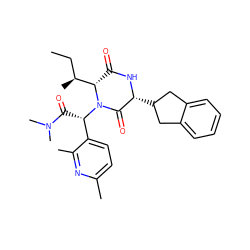 CC[C@H](C)[C@@H]1C(=O)N[C@H](C2Cc3ccccc3C2)C(=O)N1[C@@H](C(=O)N(C)C)c1ccc(C)nc1C ZINC000034643507