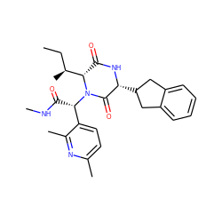 CC[C@H](C)[C@@H]1C(=O)N[C@H](C2Cc3ccccc3C2)C(=O)N1[C@@H](C(=O)NC)c1ccc(C)nc1C ZINC000084670013